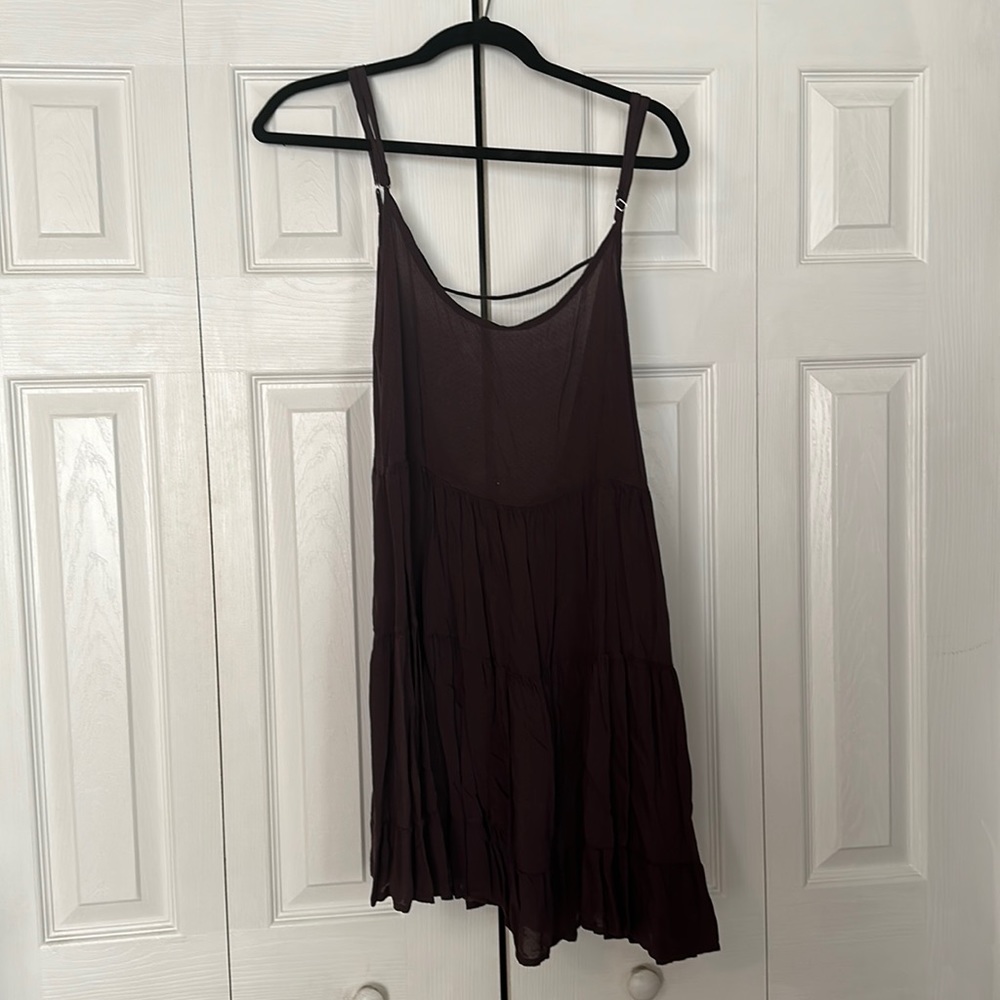 Dark Purple Summer Dress